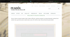 Desktop Screenshot of feadog.ie